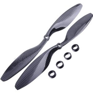 1045 2 blades carbon fiber propeller cw&ccw for dji