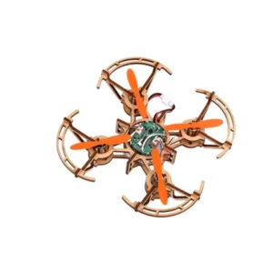 xyq 2 diy wooden drone mini toy drone aircraft with remote wooden assembly mini drone quadcopter